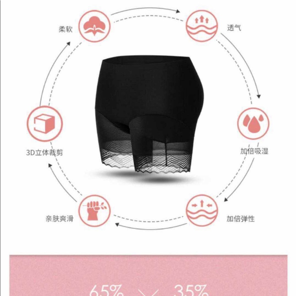 Safety pants for dress